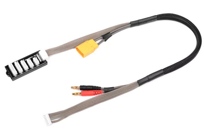 GF-1208-012 Revtec - Charge - Balance Lead Pro - "Banana 4mm" - XT-90 Female - XH Balance board 2-6S Revtec