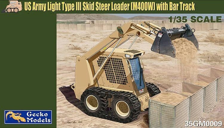 GM35009 Gecko 1/35 US Army Light Type III Loader (M400W) Plastic Model Kit Gecko