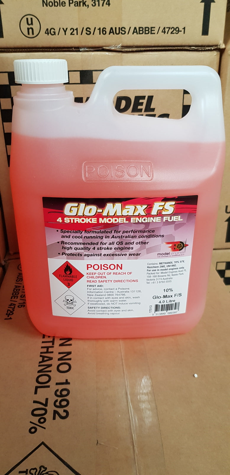 GMFS1540 (DG) GLO-MAX FS FUEL 15% NITRO 4 LT Glo-Max