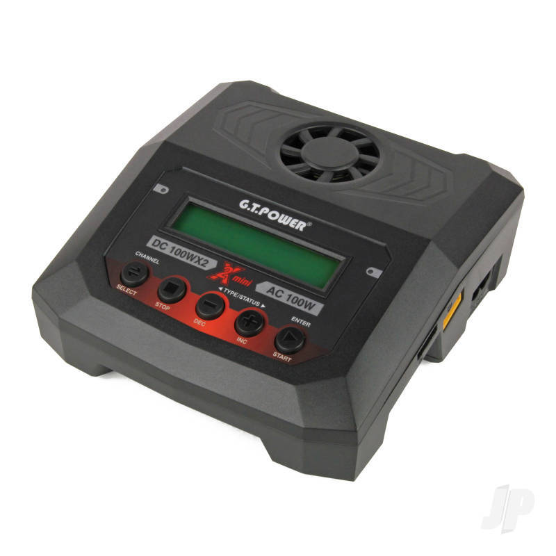 GT-X2MINI X2 Mini Charger 50W x2 AC / 100W x2 DC GT Power