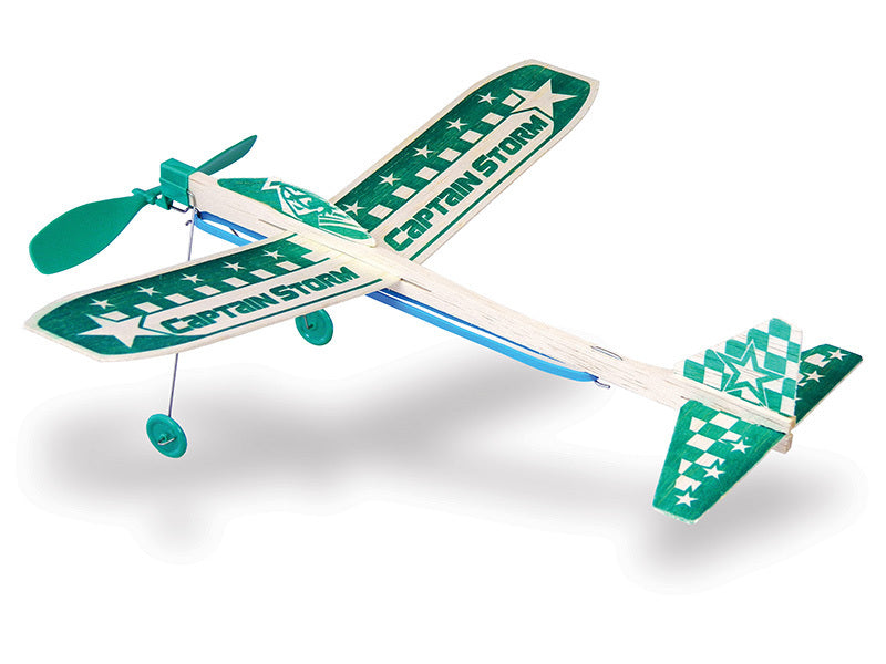 GUI-44 Guillow's Captain Storm Balsa Glider Guillows