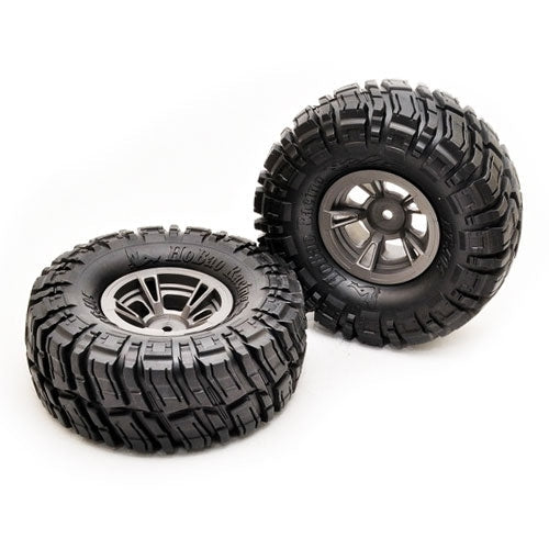 HB-230048 DC1 wheel and tyre 2pce (pair) Hobao