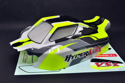 HB-85109Y HYPER VS2 PRINTED BODY - YELLOW Hobao