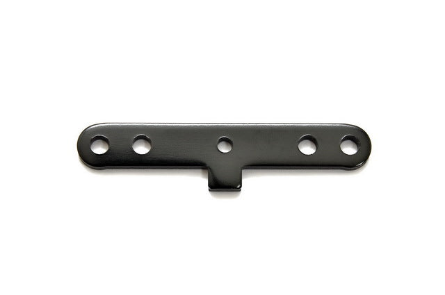 HB-87029B Front Lower Alum Suspension Plate, Black Hobao