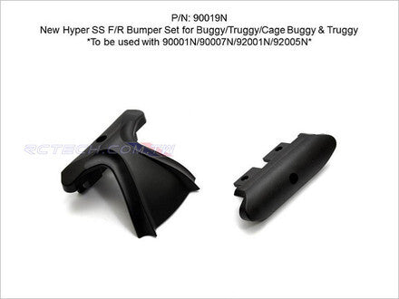 HB-90019N Front/Rear Bumper Set HOBAO