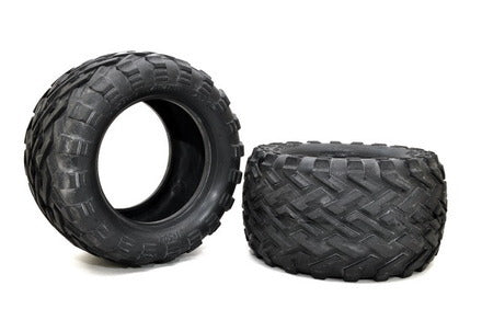HB-94101 MT Plus II Tire** W/ Foam Inner, 2Pcs Hobao