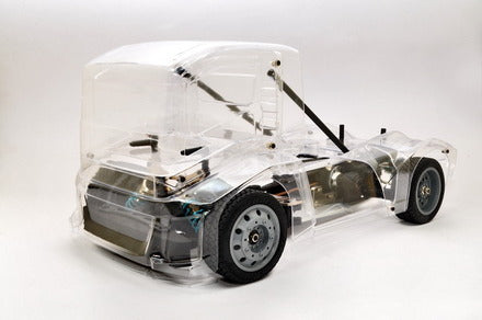 HB-GPX4E-CLKIT Hyper EPX 1/10 Semi Truck On-Road KIT, W/ Clear Body (Requires all electronics)