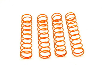 HB-OP-0135 Hyper MTE2 Shock Spring Hard- Orange, 4 Pcs Hobao
