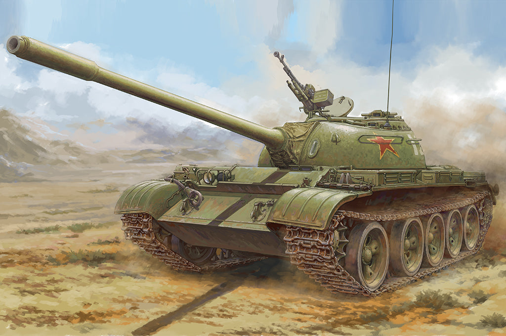 HobbyBoss 1/35 PLA 59 Medium Tank Plastic Model Kit