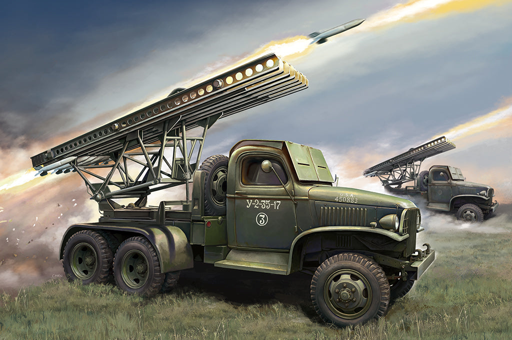 HobbyBoss 1/35 GAZ-AAA with BM13/16 Katyusha Plastic Model Kit