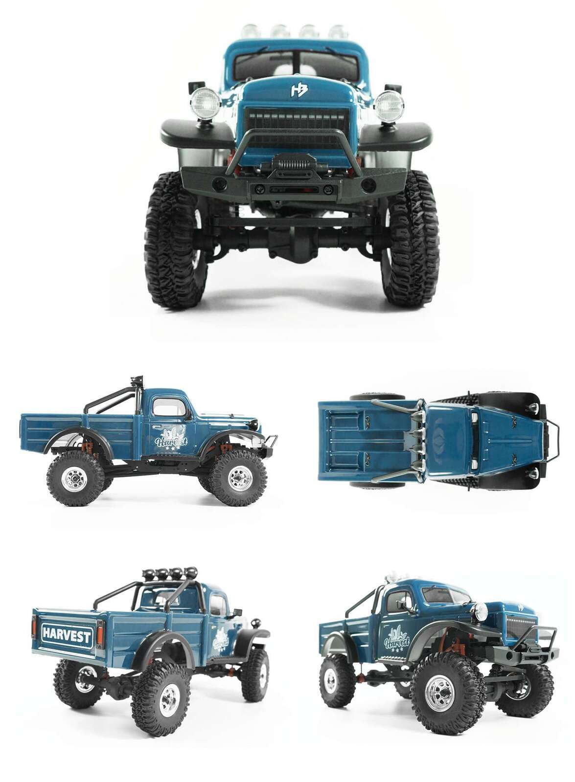 HBP18-240107 Hobby Plus 1/18 Harvest RTR Scale Crawler (Blue) Hobby Plus