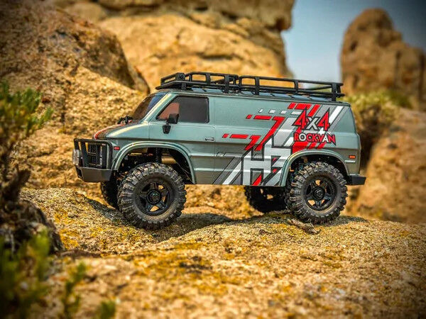 HobbyPlus 1/18 2025 CR18P EVO-V2 Rock Van (Grey) HBP1810503-GY