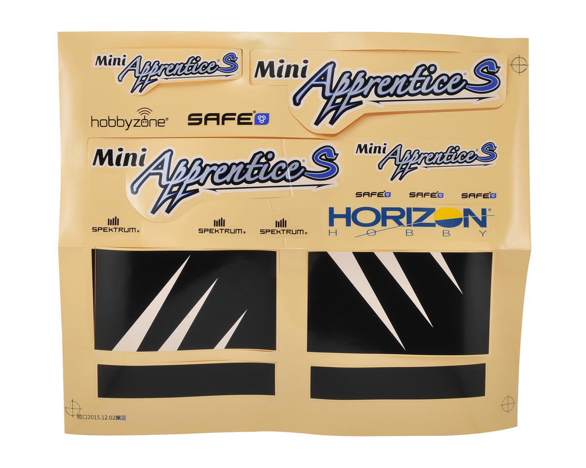 HBZ3112 Hobbyzone Decal Set, Mini Apprentice S Hobbyzone