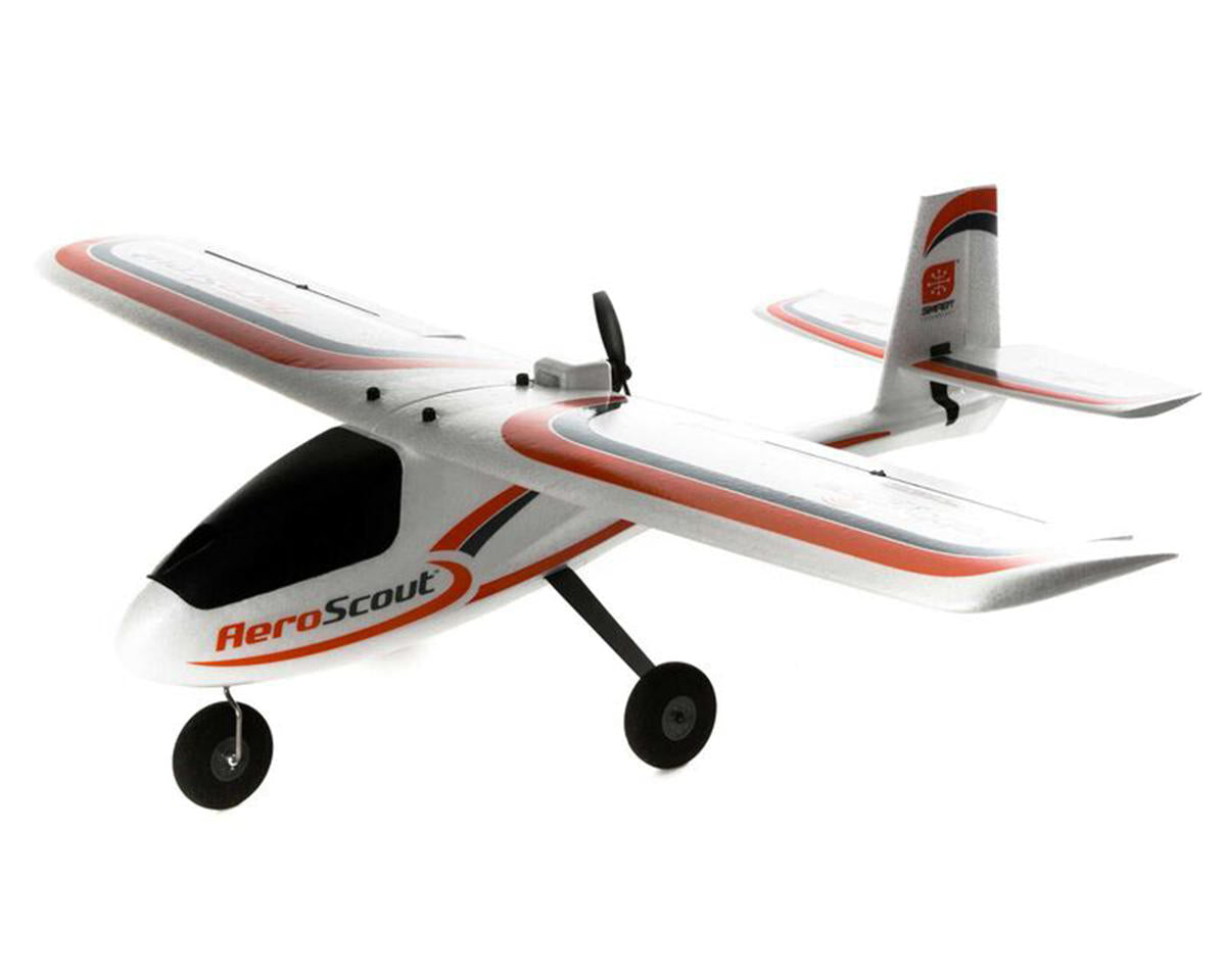 HBZ380001 Hobbyzone AeroScout 1.1m with SAFE Technology, RTF Basic, Mode 2 Hobbyzone
