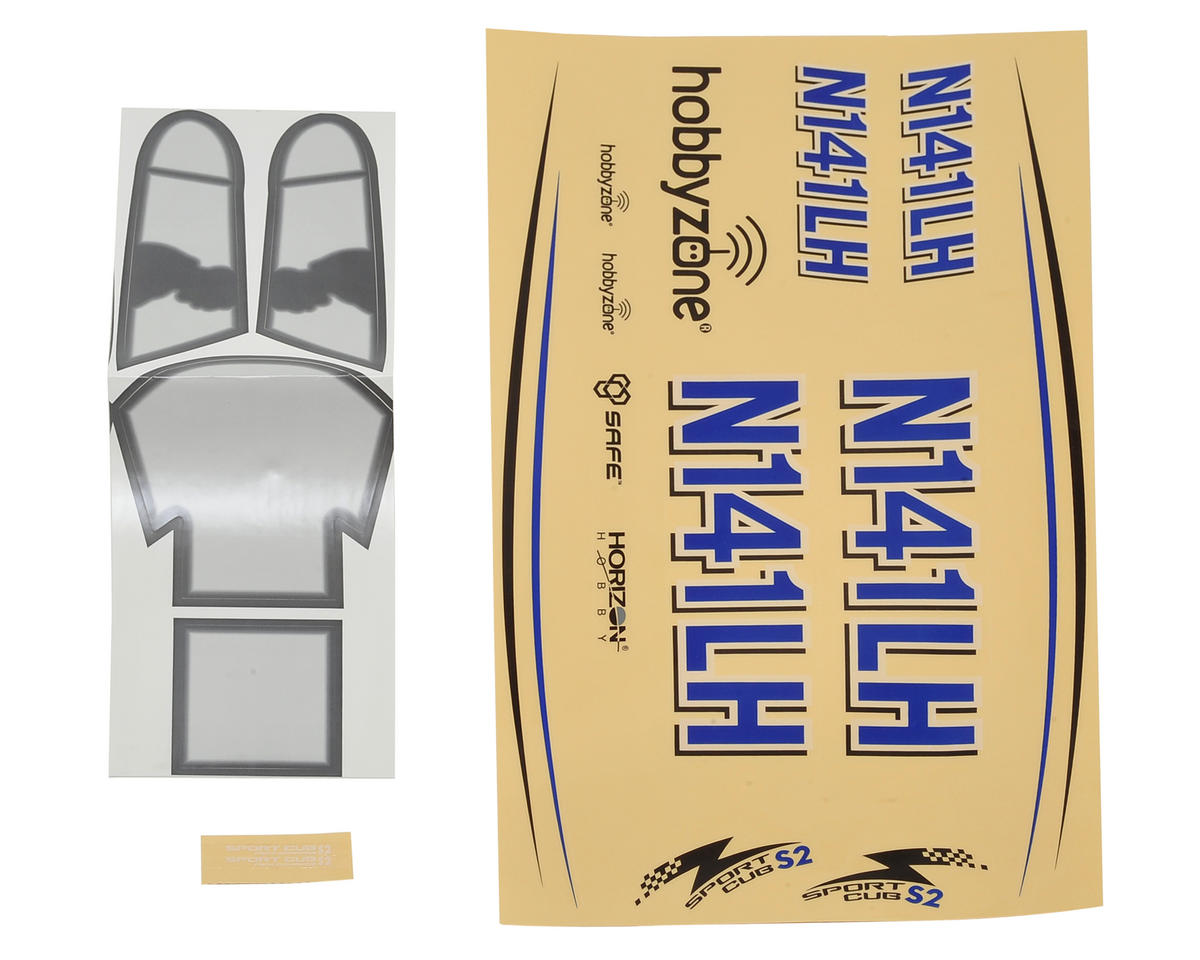 HBZ4413 Hobbyzone Decal Sheet, Sport Cub S Hobbyzone