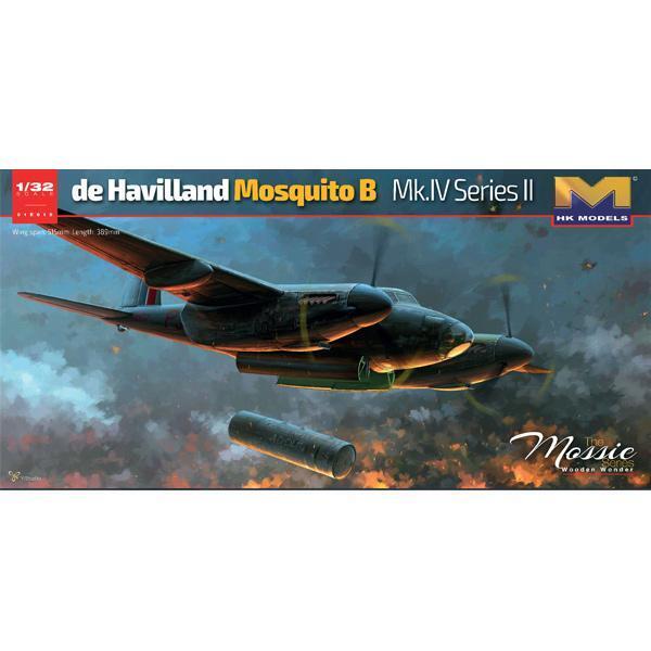 Hong Kong Models 1/32 Mosquito B. MK. IV Series II Plastic Model Kit HKM01E015
