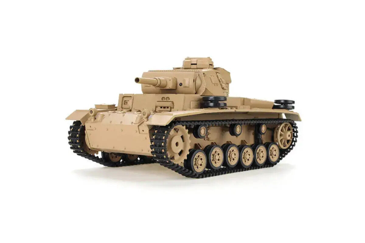 Heng Long 1/16 German Panzer III type H RC Medium Tank
