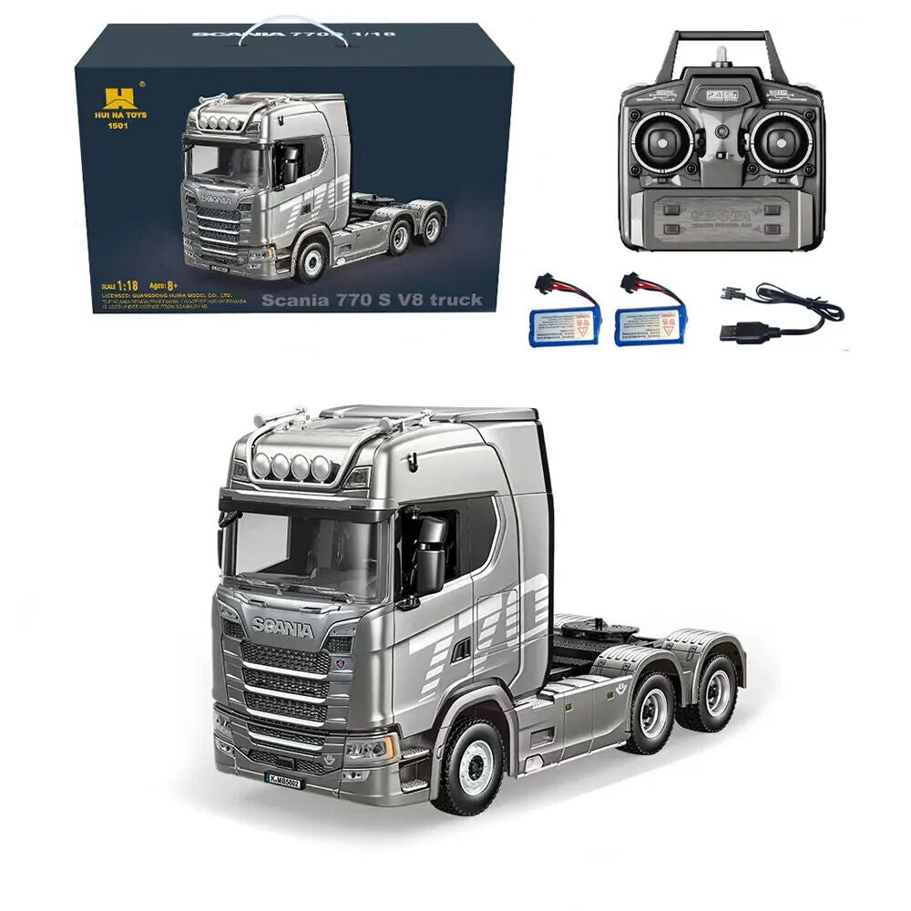 Huina 1/18 Scania Truck 4WD (Grey) HN1501-G