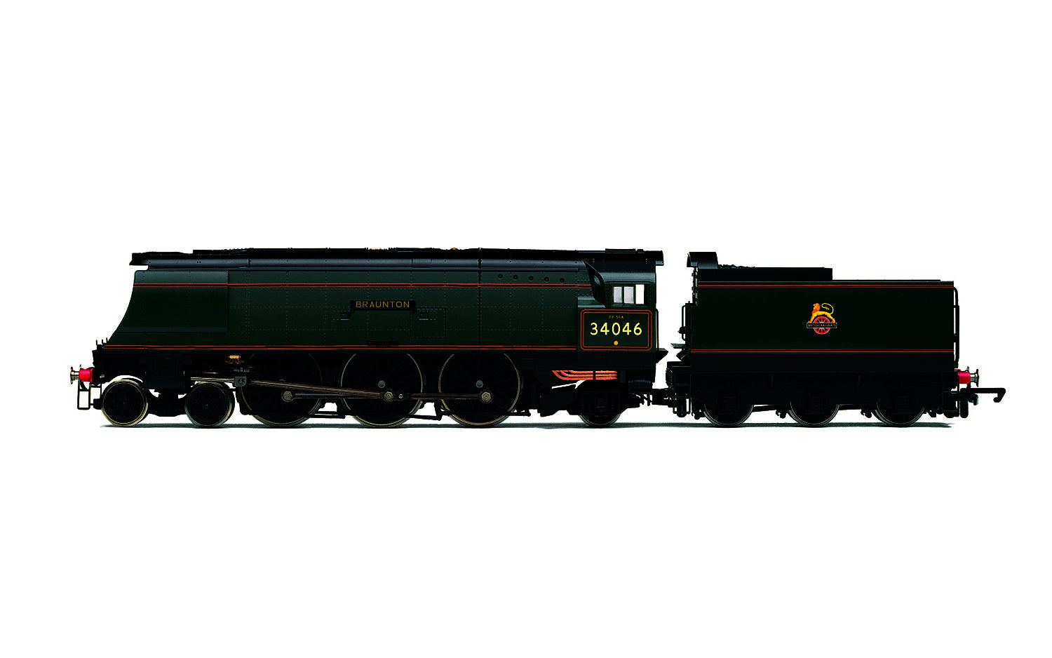 R30114 HORNBY BR WEST COUNTRY CLASS 4-6-2 34046 BRAUNTON - ERA 4 Hornby