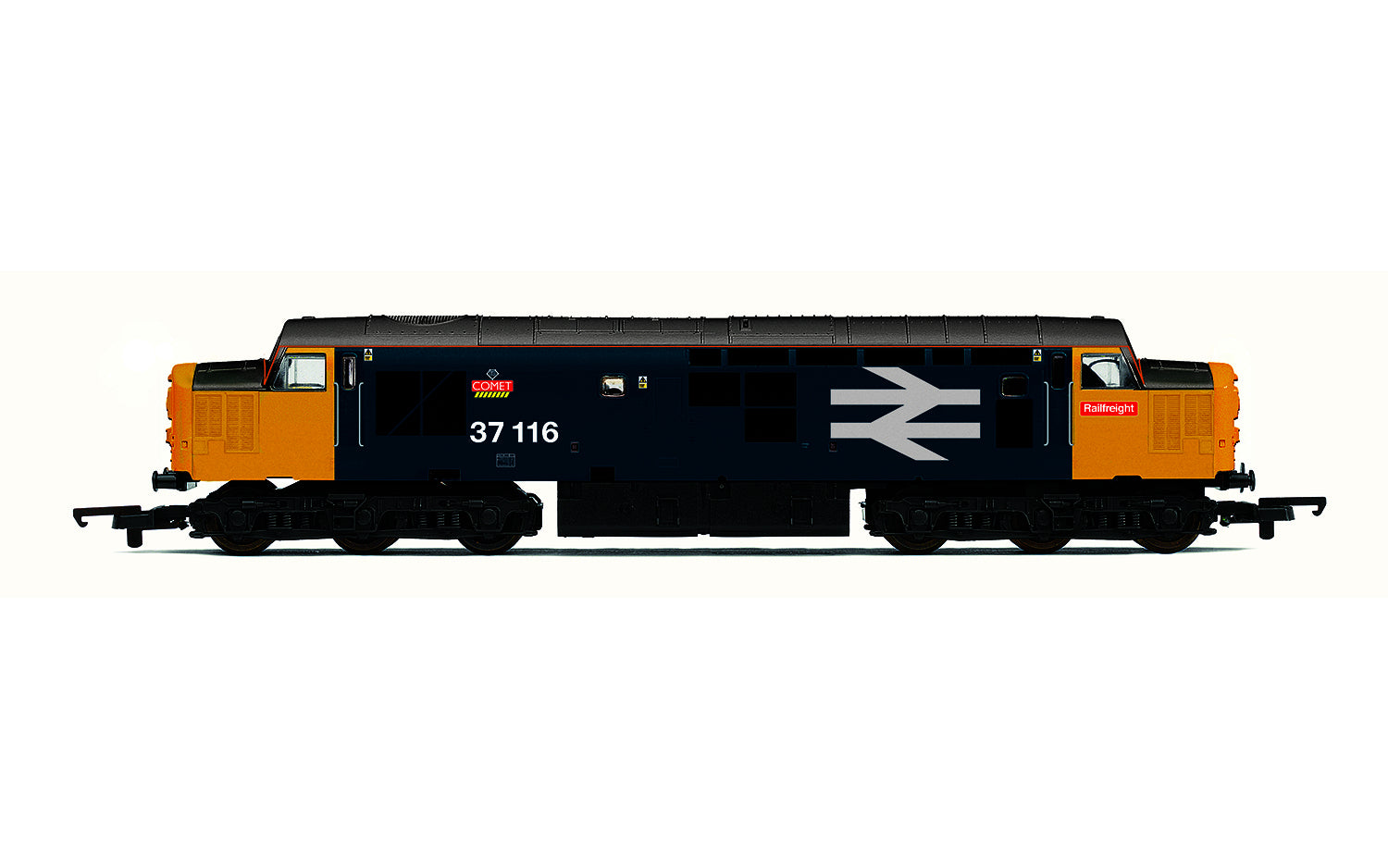 R30185 HORNBY RAILROAD PLUS BR CLASS 37 CO-CO 37116 COMET- ERA 8 Hornby
