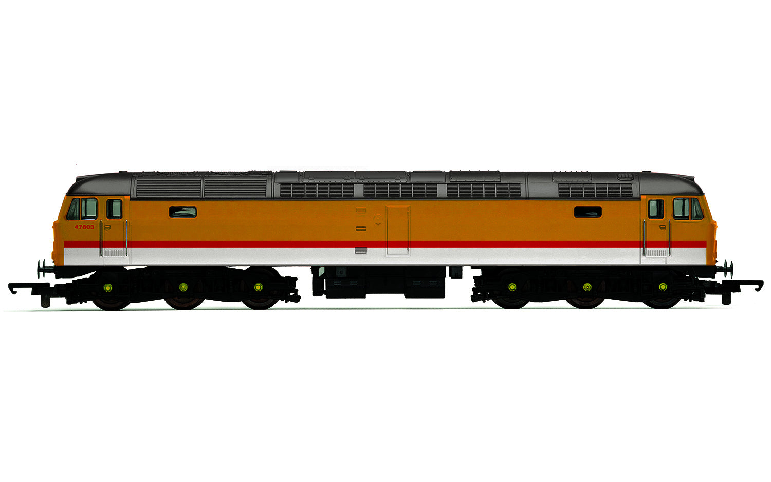 R30186 HORNBY RAILROAD PLUS BR INFRASTRUCTURE CLASS 47 CO-CO 47803 - ERA 8 Hornby