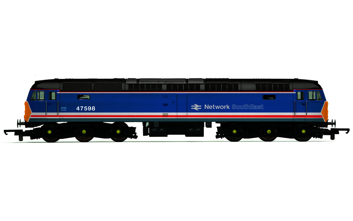 R30187 HORNBY RAILROAD PLUS NSE CLASS 47 CO-CO 47598 - ERA 9 Hornby