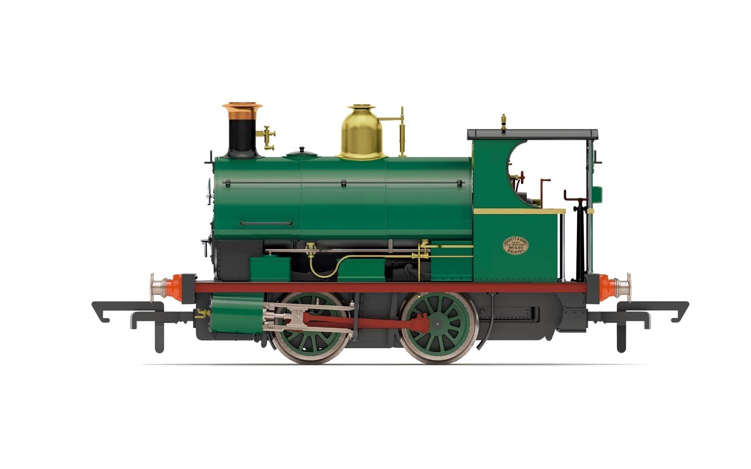 R3868 HORNBY CRAWSHAY BROTHERS PECKETT W4 CLASS 0-4-0ST 490/1890 - ERA 2 Hornby