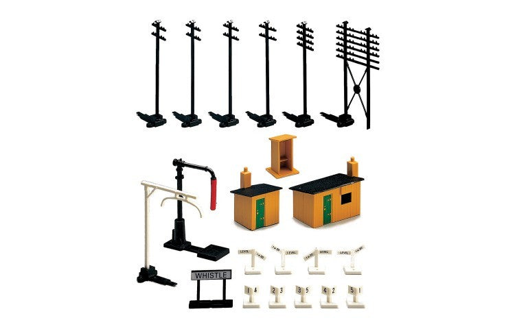 R574 HORNBY TRACKSIDE ACCESSORY PK Hornby