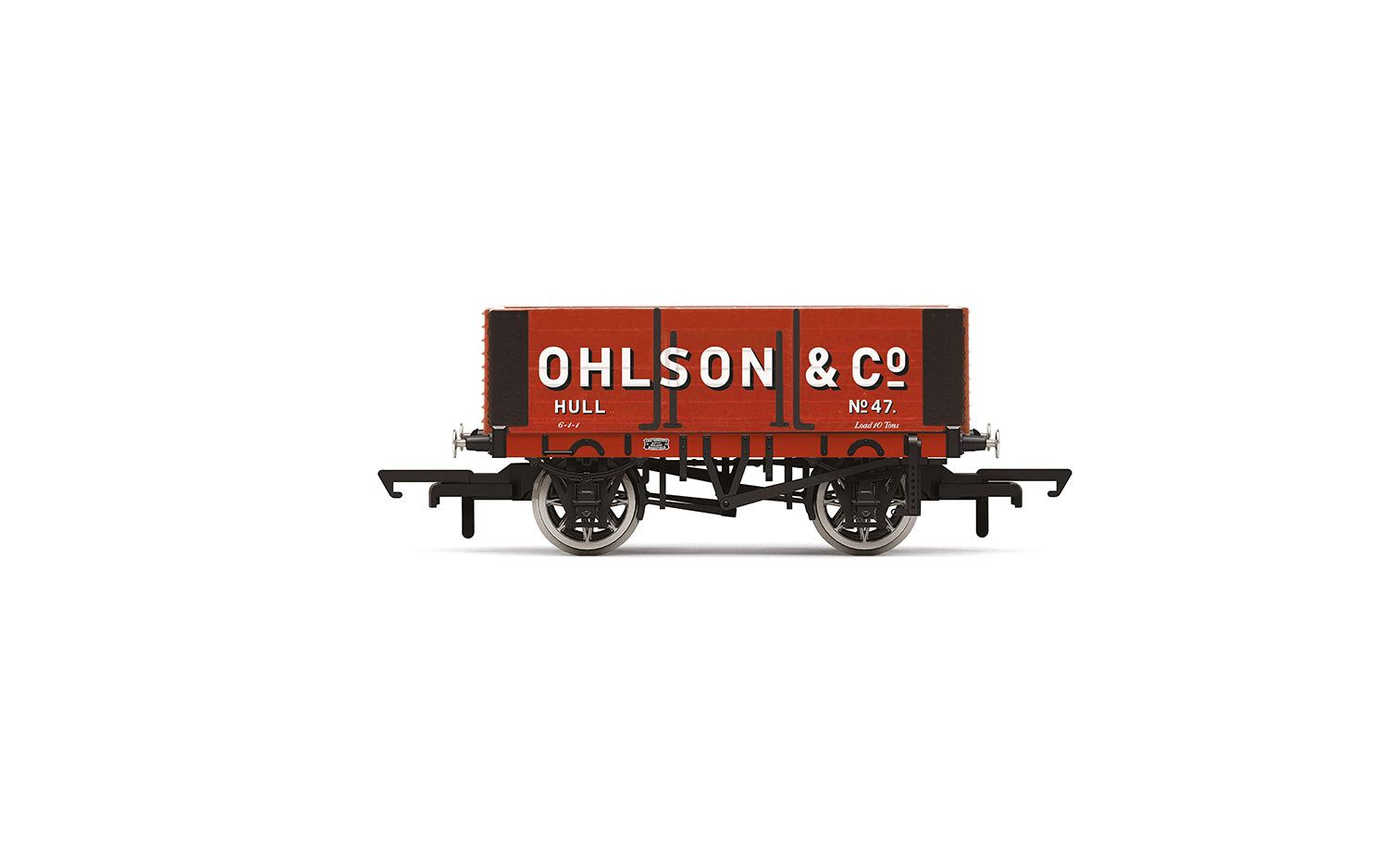 R60096 HORNBY 6 PLANK WAGON OHLSON + CO - ERA 3 Hornby