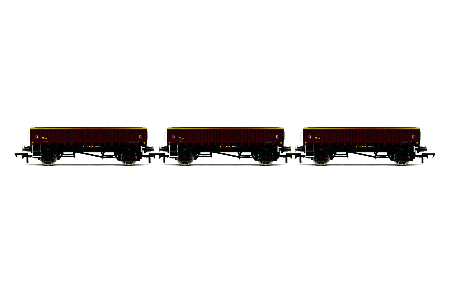 R60163 HORNBY MHA BALLAST WAGON THREE PACK EX EWS - ERA 8 Hornby