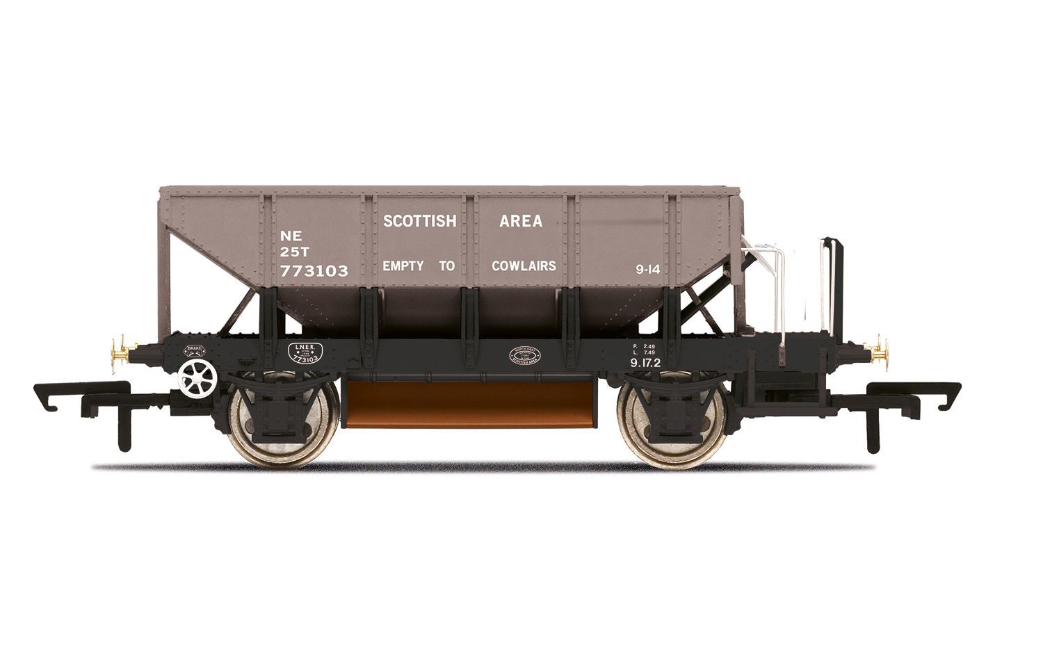 R60248 HORNBY LNER, NE SCOTTISH AREA HOPPER, 773103 - ERA 3 Hornby