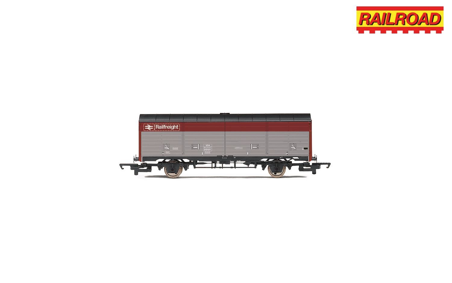 R60264 HORNBY RAILROAD BR RAILFREIGHT, 45T VDA VAN, 21027 - ERA 7 Hornby