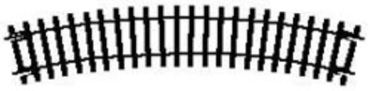 R606 HORNBY CURVE 2ND RADIUS Hornby