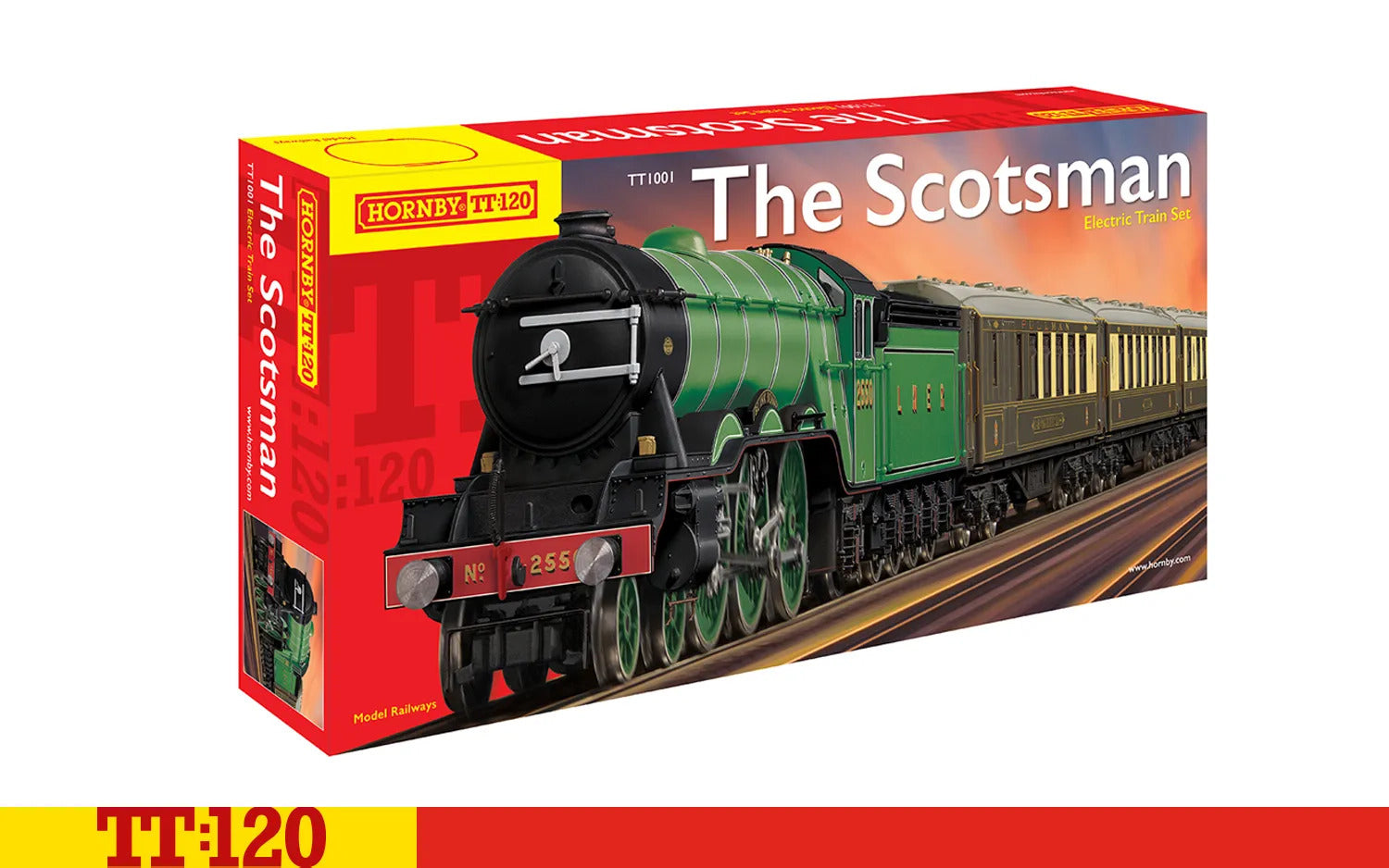 TT1001TXSM HORNBY TT:120 THE SCOTSMAN DIGITAL TRAIN SET Hornby