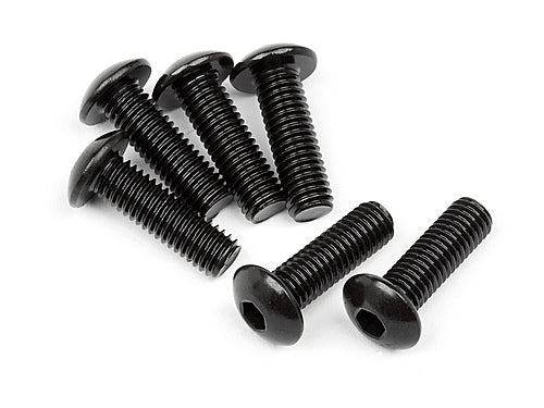 HPI-109070 HPI 109070 Button Head Screw M5X16mm (Hex Socket/6Pcs) HPI