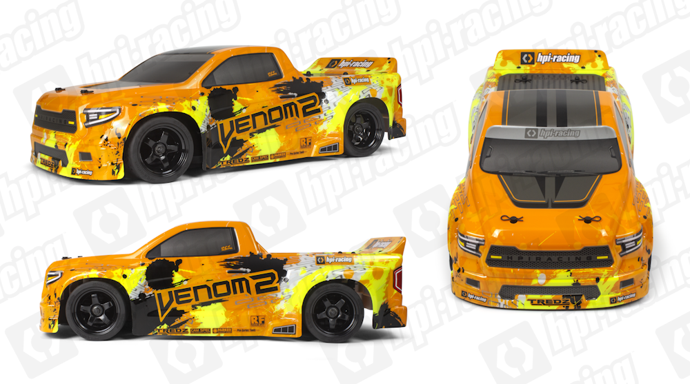 HPI-160489 HPI 1/10 Sport 3 Venom 2 AWD Electric RTR Car 160489 HPI