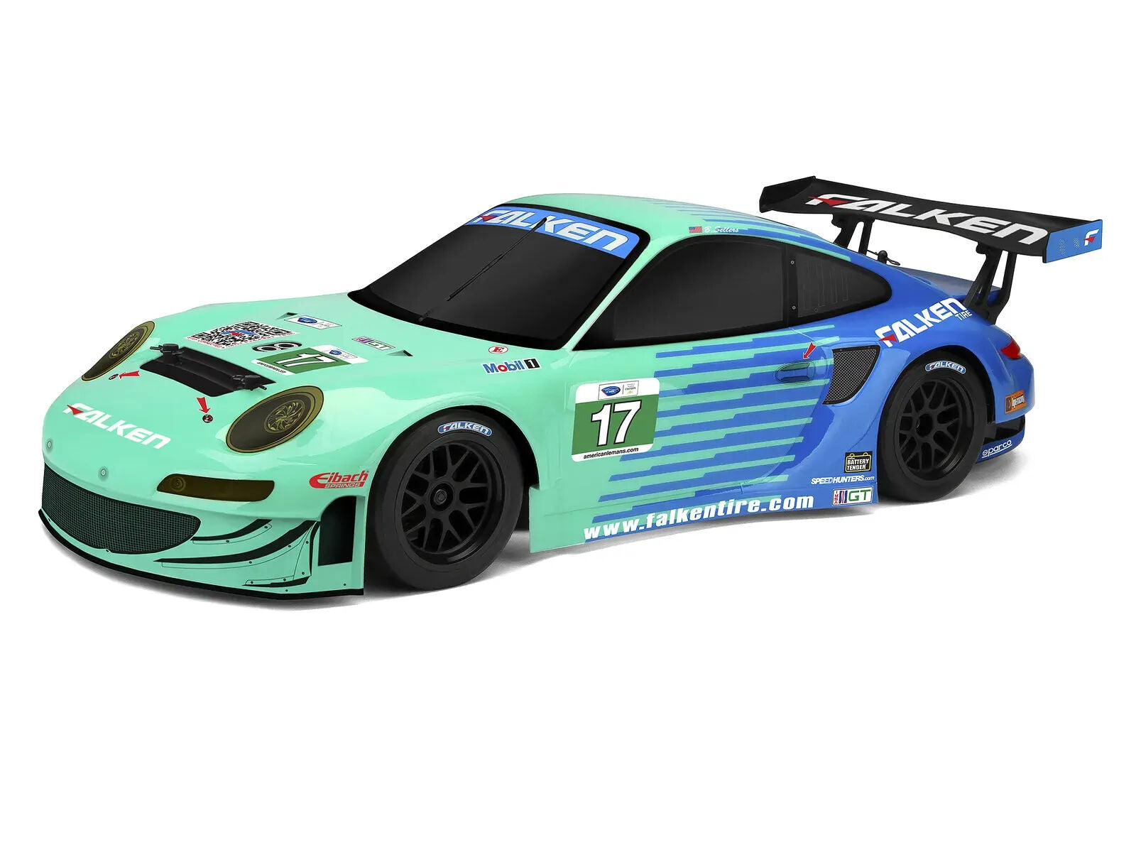 HPI 1/10 Sport3 Porsche 911 GT3 RSR Falken