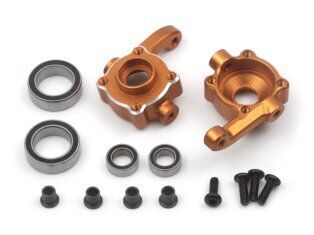 HPI Aluminum Steering Spindle Set (Orange)