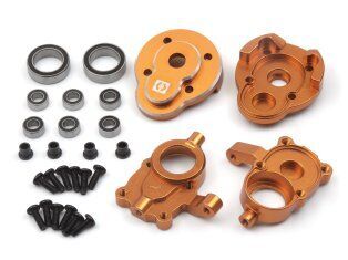 HPI Aluminum Portal Steering Spindle Set (Orange)