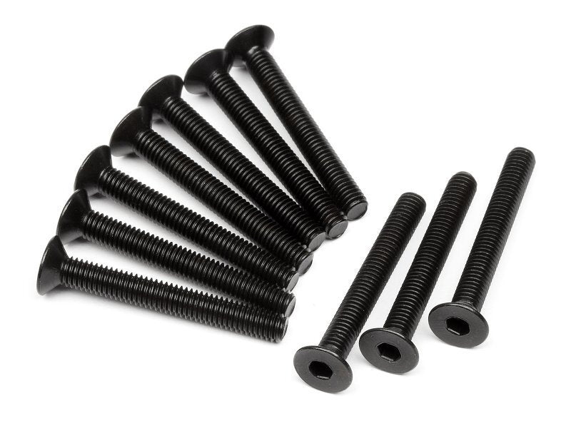 HPI-Z092 HPI Z092 Flat Head Screw M3X24mm (Hex Socket/10Pcs) HPI