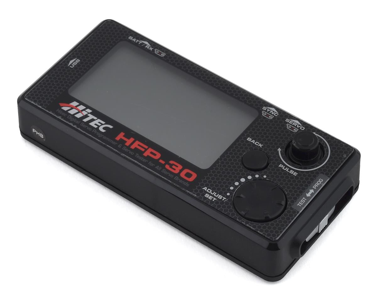 HRC44427 Hitec HFP-30 Digital Servo Programmer and Universal Servo Tester HITEC