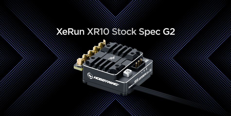 HW30112402 Hobbywing XeRun XR10 Stock Spec G2 100A ESC Hobbywing