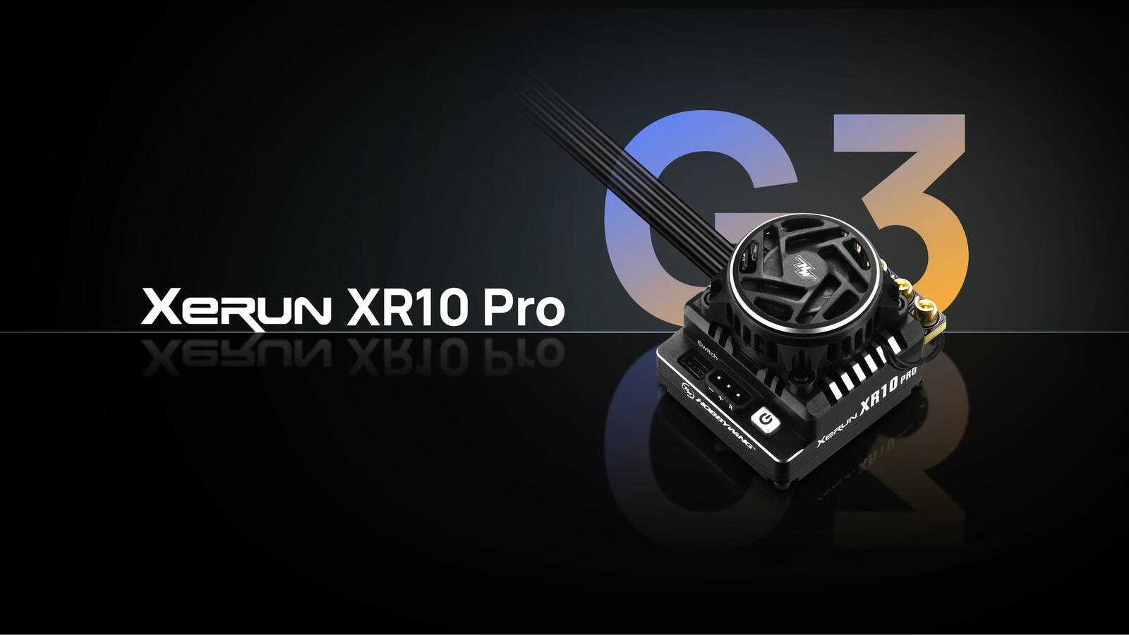 HW30112619 XERUN XR10 Pro-Black-G3 HOBBYWING