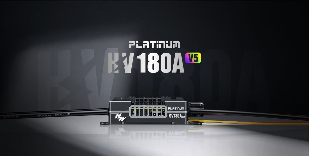 HW30209103 Platinum HV 180A SBEC V5 HOBBYWING