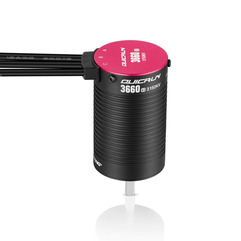 HW30404501 QUICRUN 3660 / 3652 SL brushless G2 motor 3660SL 3700kv G2 (2-3S) Hobbywing