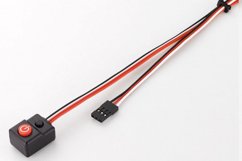 HW30850008 1/8th ESC switch to suit XR8-SCT, Max10 Hobbywing