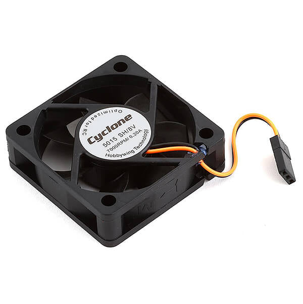 HW86080131 FAN-5015SH-8.0V-7000RPM@8.0V-0.20A-BLACK-A0 Hobbywing