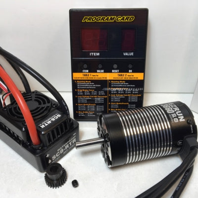 HWAP120BL4000 Ace HW B/less combo WP120AMP 4000KV 3660 Hobbywing