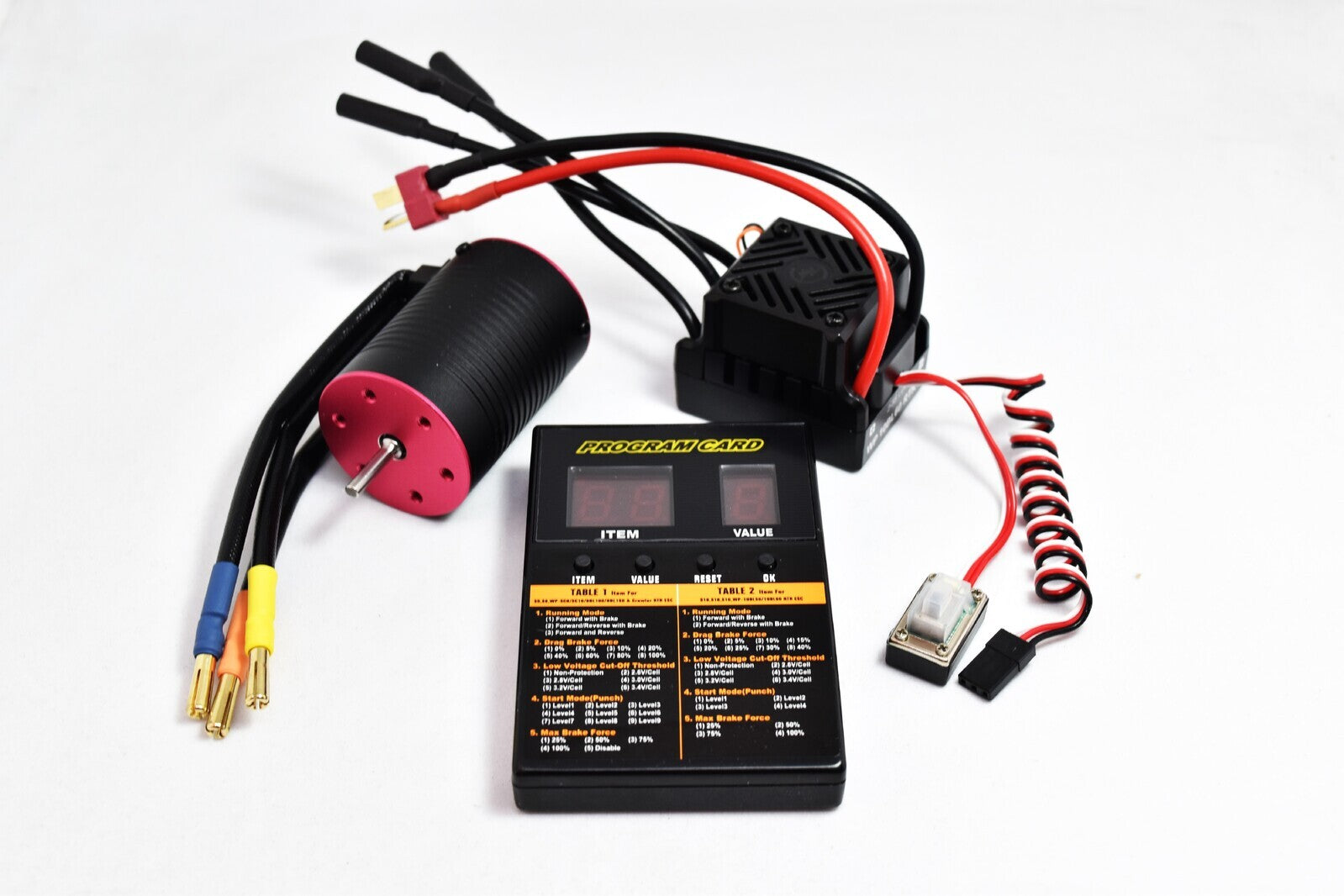 Ace HW B/less Combo 4000KV/60amp G2 WP esc & 3652SL Motor Hobbywing