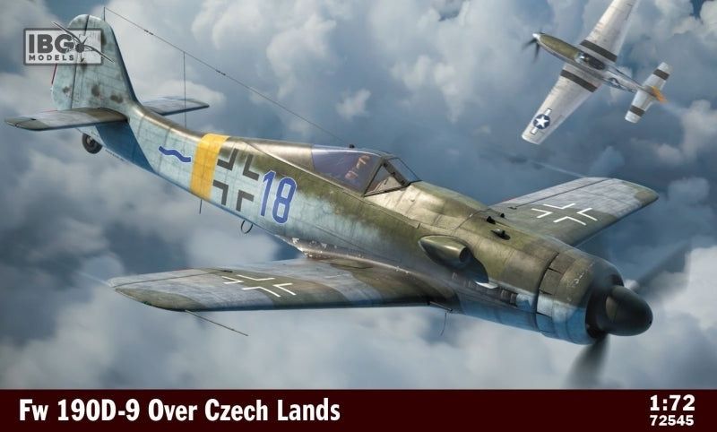 IBG72545 IBG 1/72 Focke-Wulf Fw 190D-9 Over Czech Lands Plastic Model Kit IBG Models